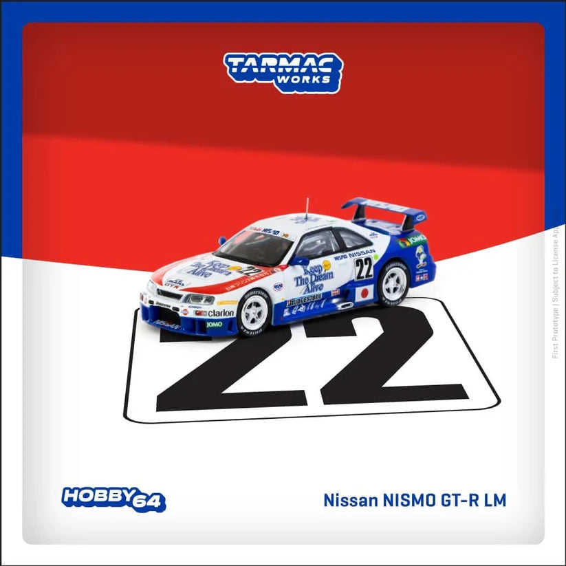 Tarmac Works 1:64 Nissan Skyline NISMO GT-R LM 24h of Le Mans 1995 Model