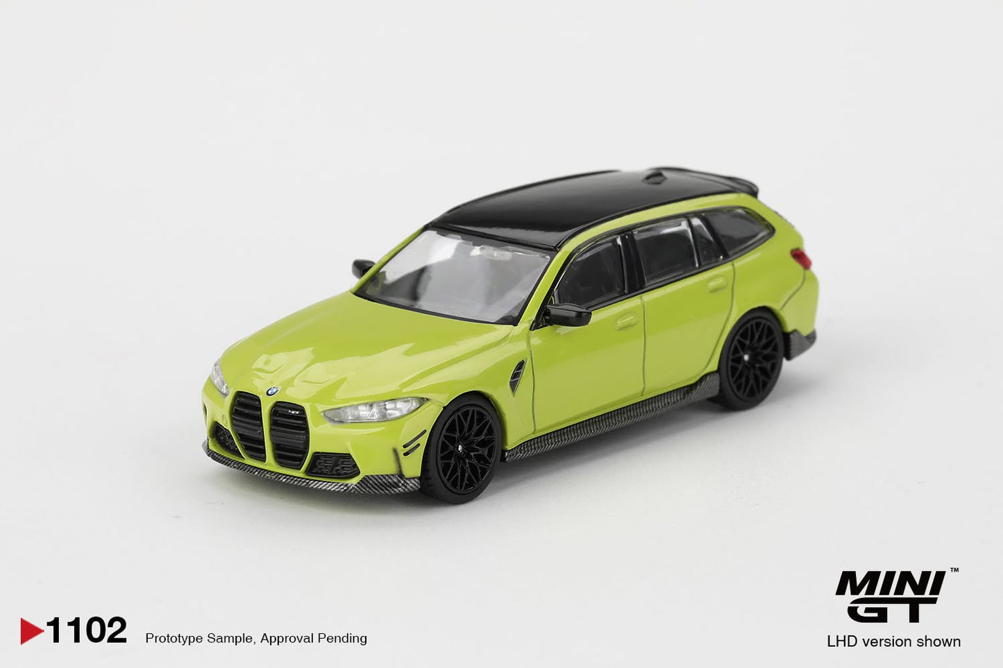 Mini GT 1:64 BMW M3 M Performance Touring Sao Paulo Yellow #1102 (RHD)