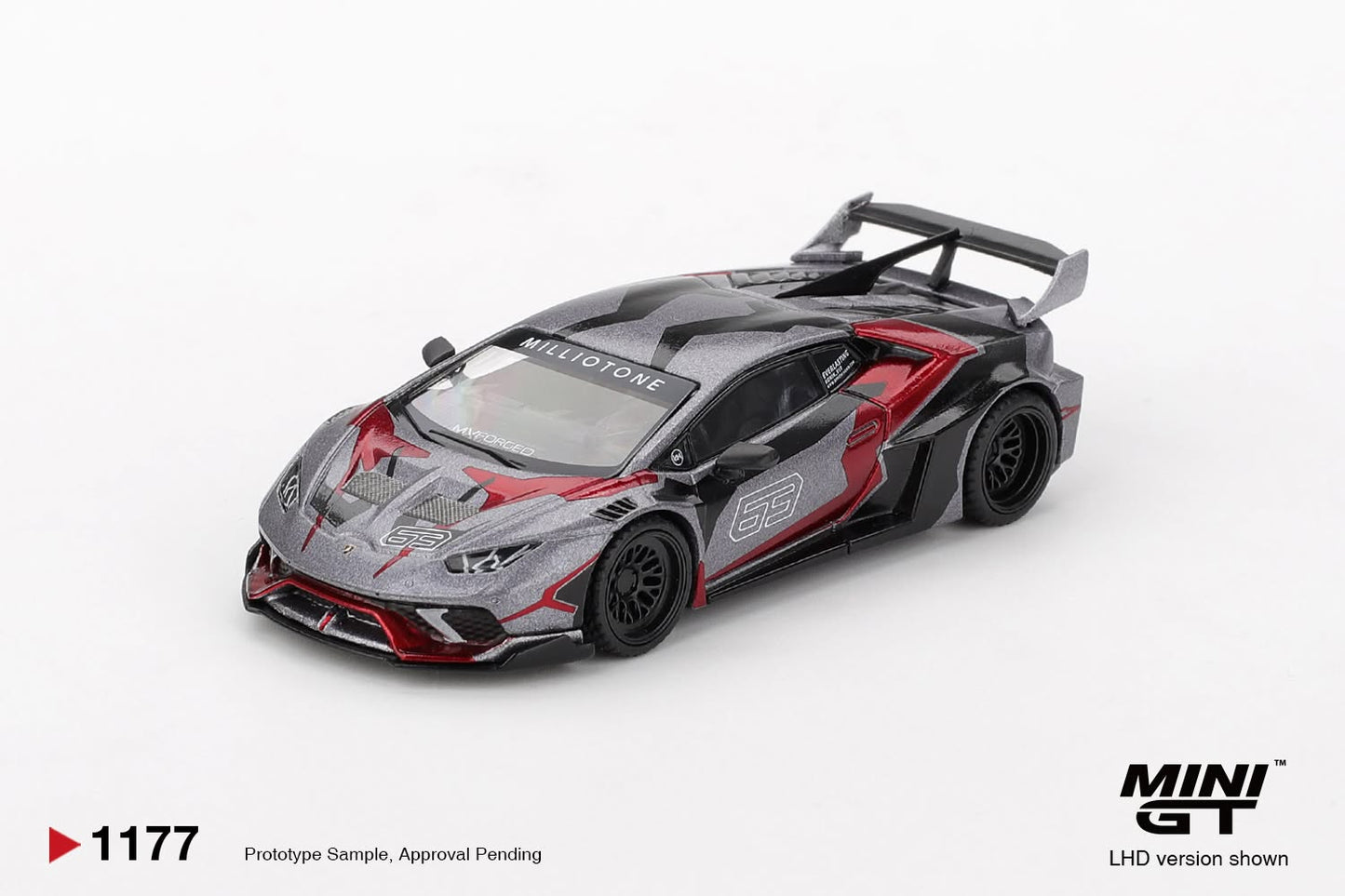 Mini GT 1:64 LB Works Lamborghini Huracan GT Ronin #1177 (LHD)