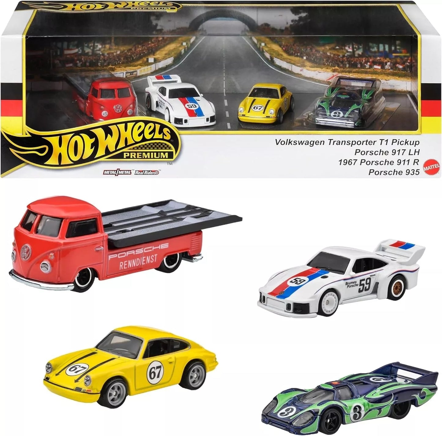Hot Wheels 1:64 Porsche Nurburgring Premium Collector Set
