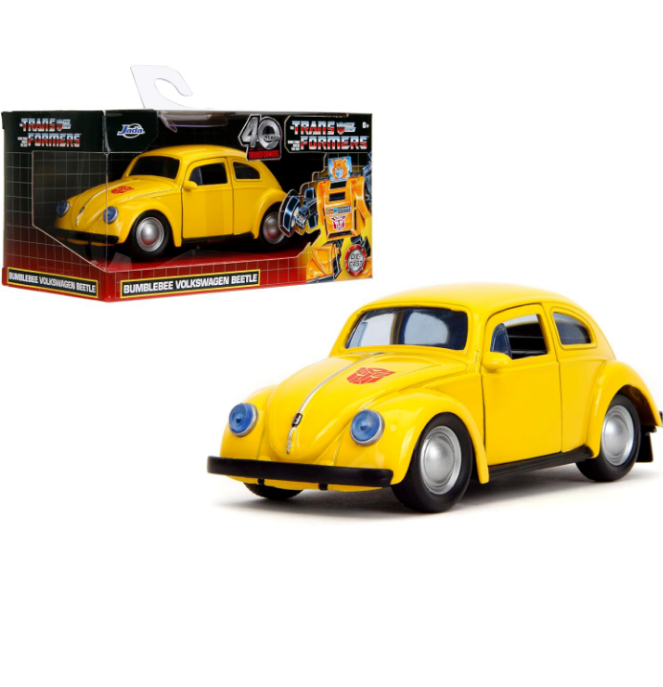 Jada Toys Transformers 1:32 G1 Bumblebee Volkswagen Beetle