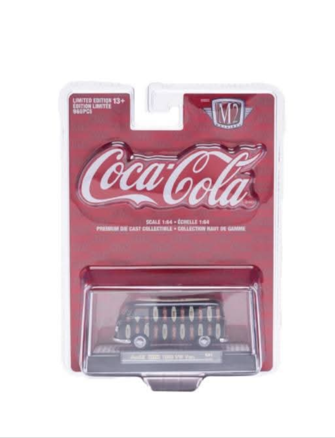M2 Machines x Coca-Cola x Kith 1:64 1960 Volkswagen Van Limited Edition