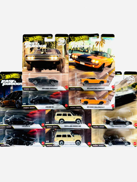 Hot Wheels 1:64 2026 Fast & Furious 25th Anniversary Factory Sealed Case Q x10 Cars