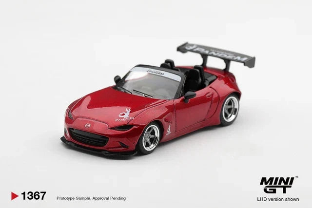 Mini GT 1:64 Mazda Miata MX-5 (ND) Pandem Kodo Red #1367