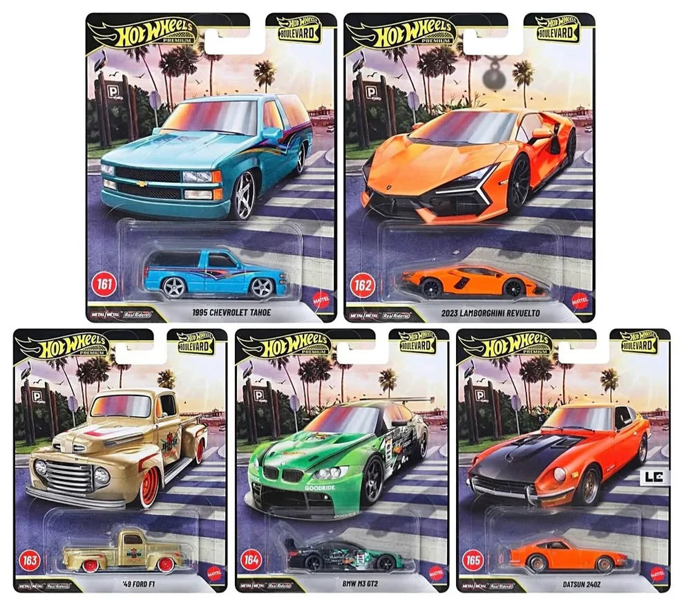 Hot Wheels 1:64 2026 Premium Boulevard #161-165 978K