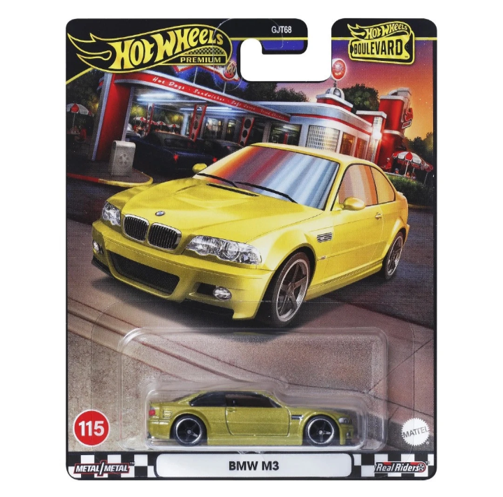 Hot Wheels 1:64 BMW M3 Boulevard Premium #115