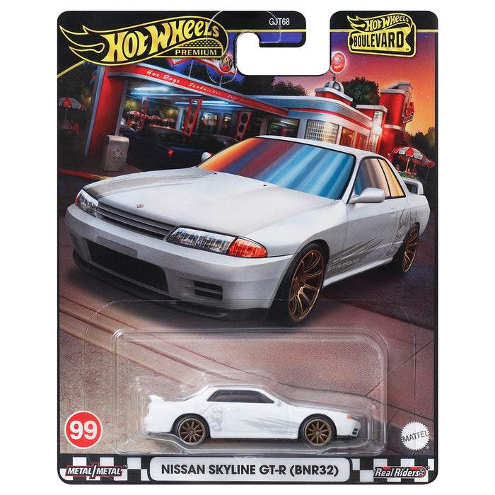 Hot Wheels 1:64 2024 Nissan Skyline GT-R R32 (BNR32) Boulevard Premium #99