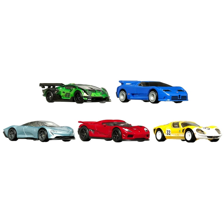 Hot Wheels 1:64 Premium Exotic Envy Container Set