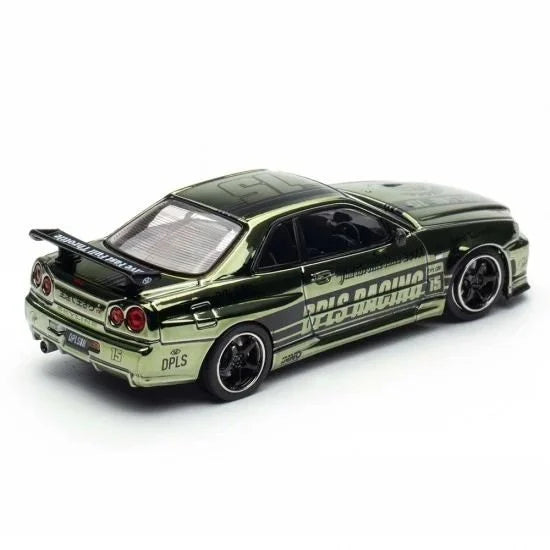 Inno64 Nissan Skyline R34 DPLS *10TH ANNIVERSARY* Chrome Green