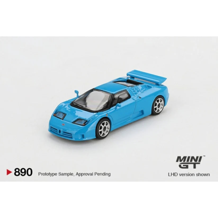 Mini GT Bugatti EB110 Super Sport Blu Bugatti 1:64 MGT00890-BL