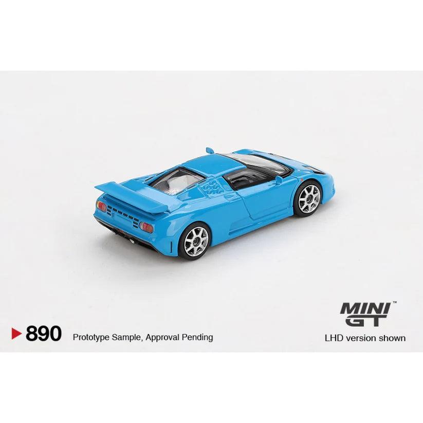 Mini GT Bugatti EB110 Super Sport Blu Bugatti 1:64 MGT00890-BL