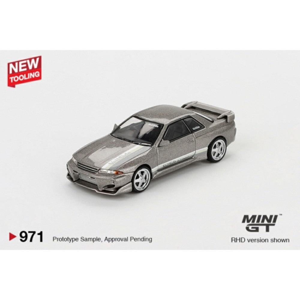 Mini GT Nissan Skyline GT-R (R32) VeilSide Combat C-I Combat Grey RHD 1:64