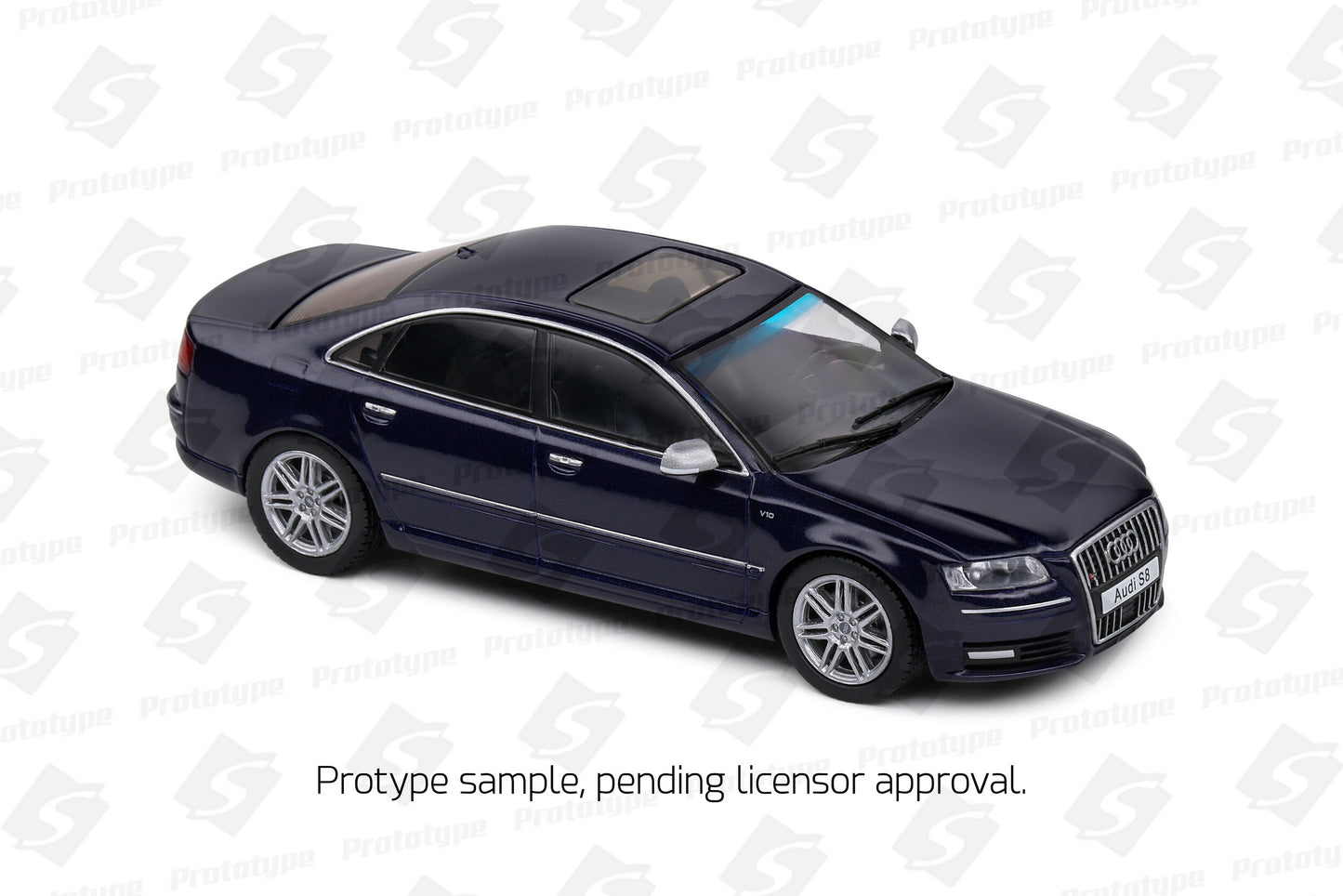 Solido 1:43 2010 Audi S8 (D3) Night Blue Pearl