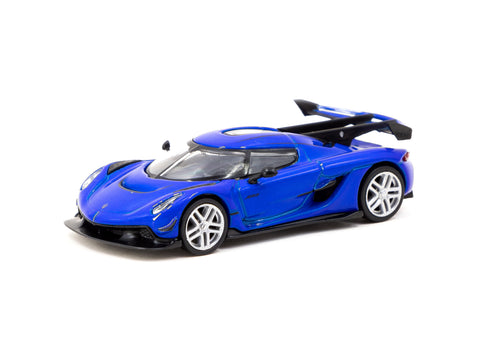 Tarmac Works 1:64 Koenigsegg Jesko Attack Blue Blister Packaging