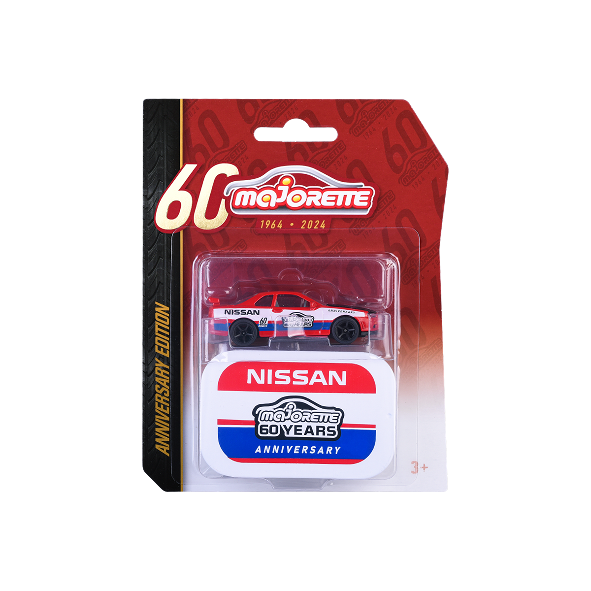 Majorette 1:64 Nissan Skyline GTR-R34 60th Anniversary 2024 Deluxe