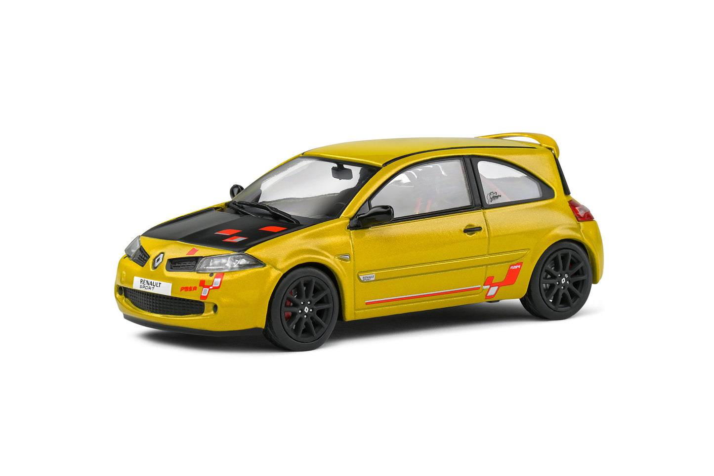 Solido 1:43 2008 Renault Megane R26-R Sirius Yellow