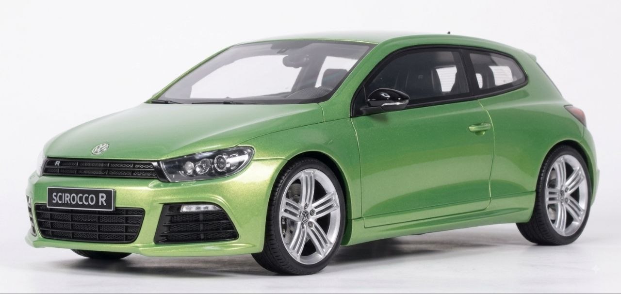 Ottomobile 1:18 2008 Volkswagen Scirocco 3 PH.1 R *Resin Series* Viper Green Pearl