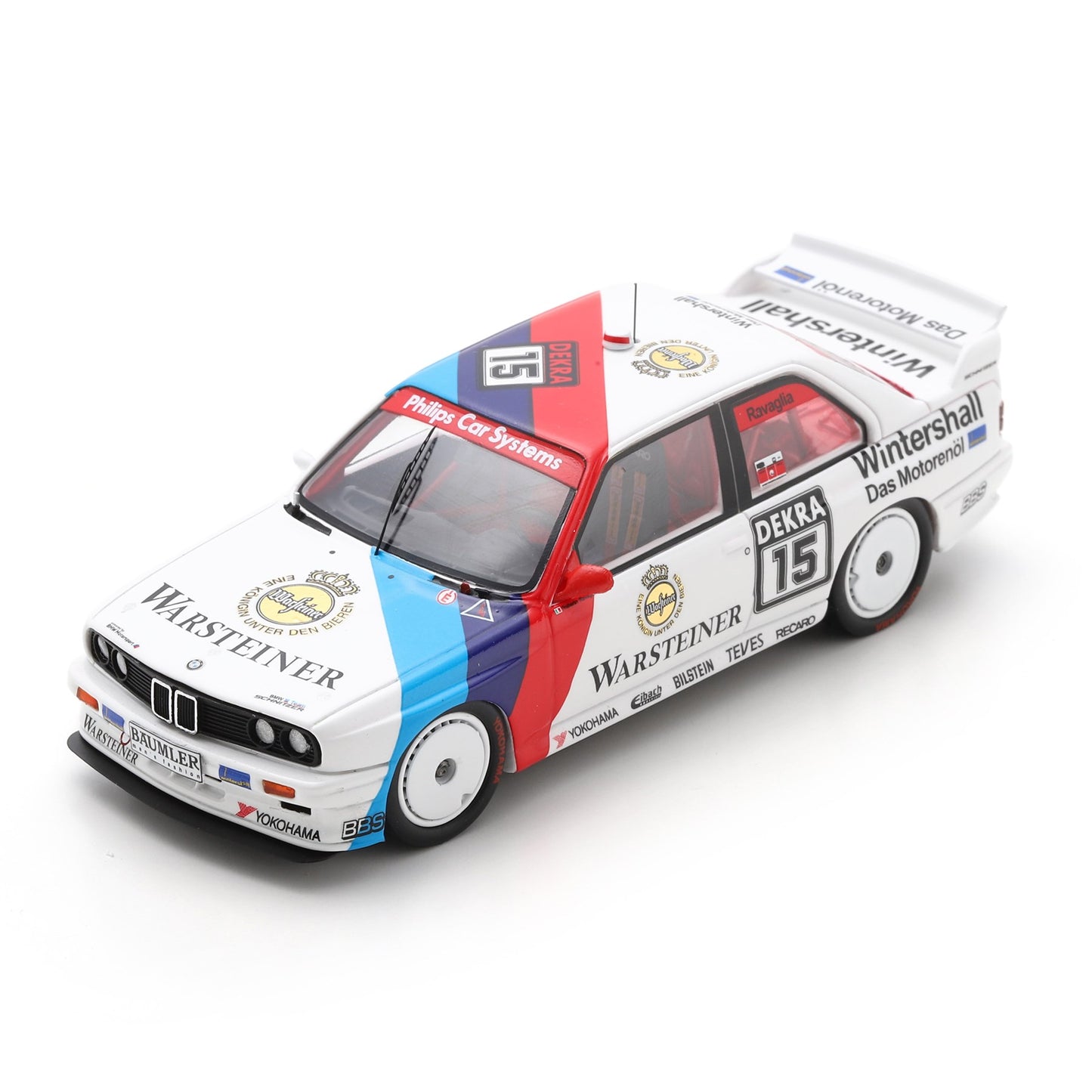 Spark 1:43 1992 BMW E30 M3 #15 Roberto Ravaglia DTM
