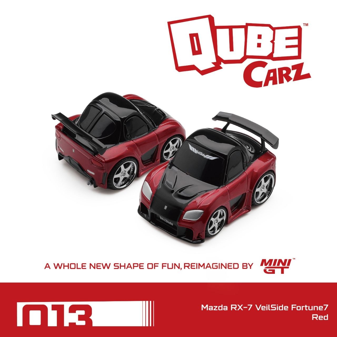 Mini GT 1:64 2026 Qube Carz Full Set of 6