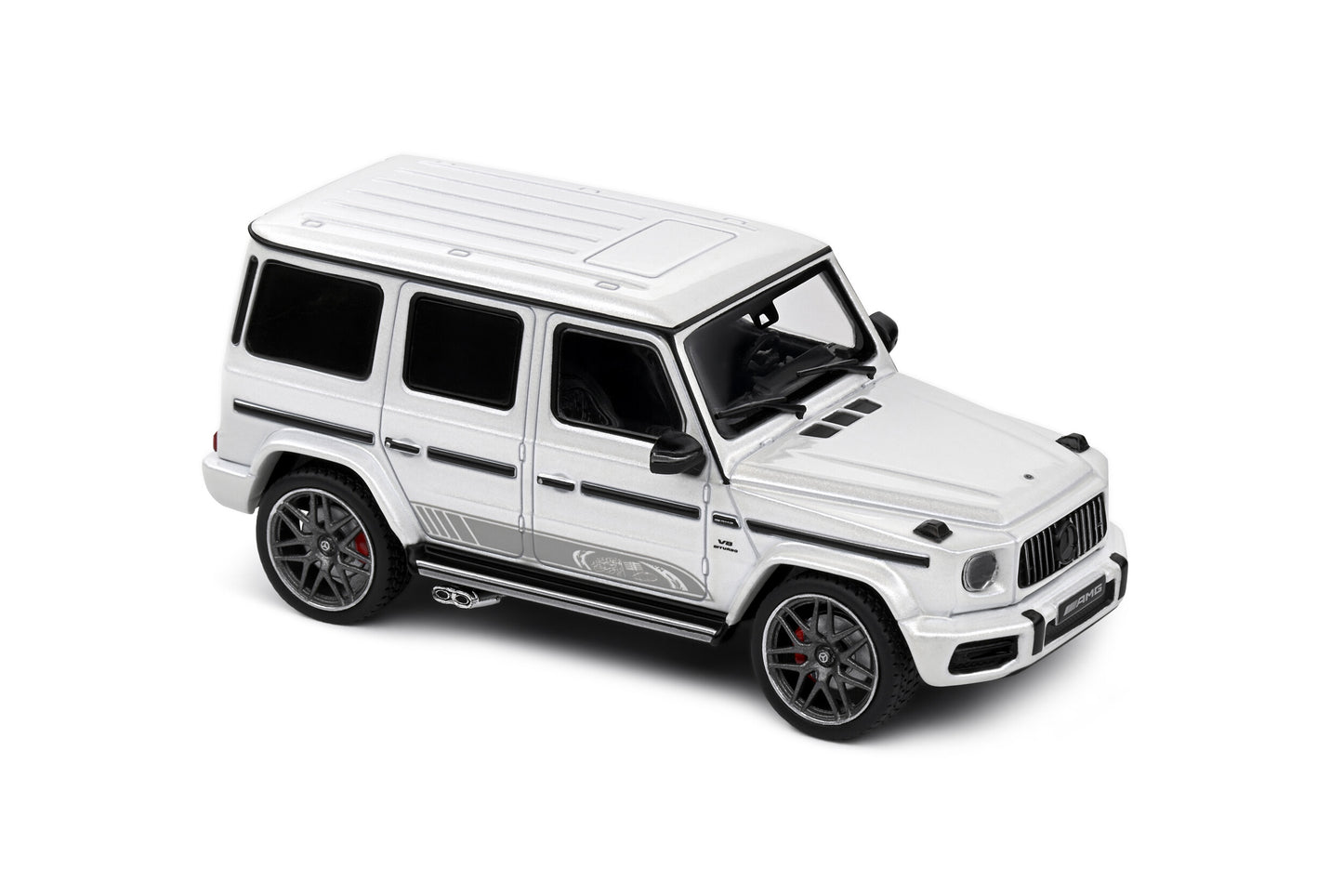 Solido 1:43 2022 Mercedes-Benz AMG G63 G Wagon Diamand White