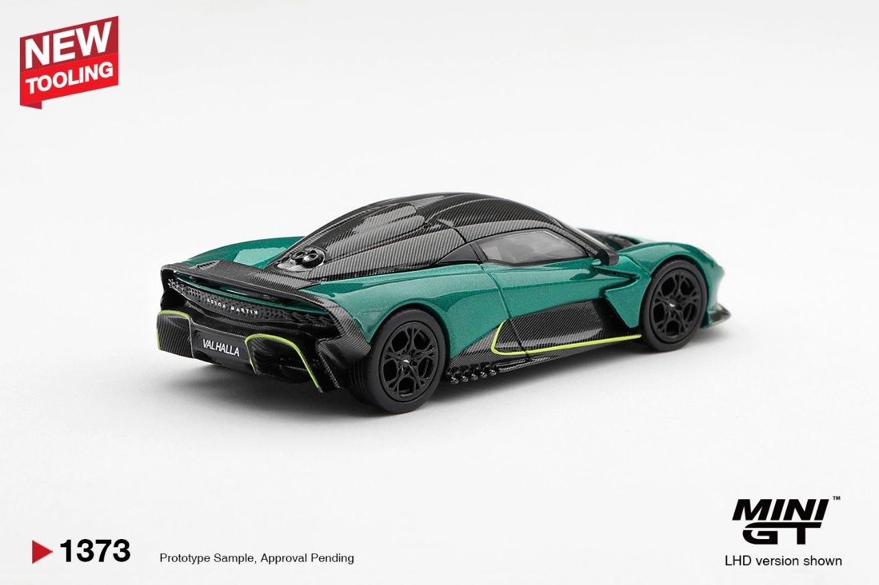 Mini GT 1:64 Aston Martin Valhalla Podium Green #1373