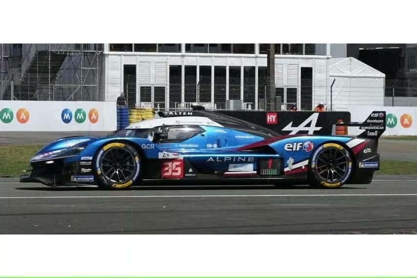 Spark Models 1:64 2026 Alpine A424 #35 A.F. da Costa/C. Milesi/F.Habsburg 6th Le Mans 24H, Alpine Endurance Team Blue