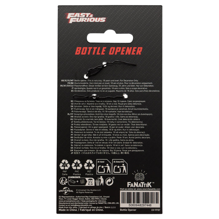 Fanattic Fast & Furious Magnetic Wrench Bottle Opener