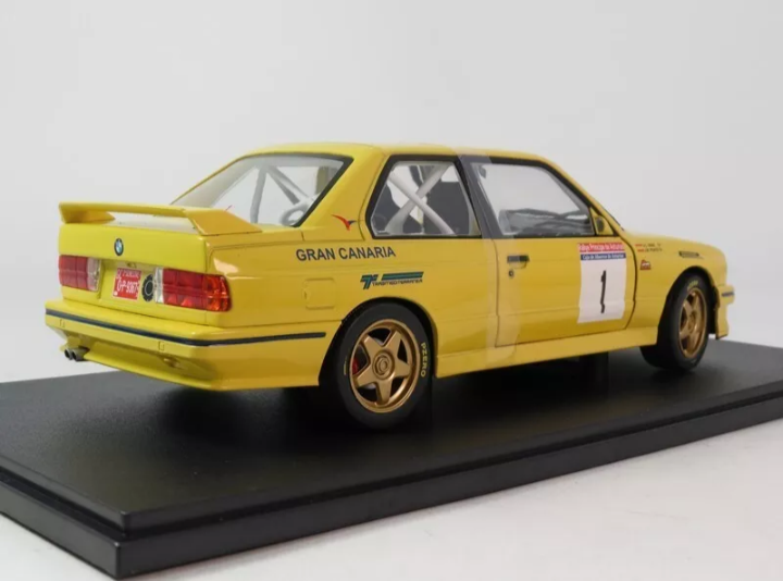 Solido 1:18 BMW E30 M3 Rally Principe De Asturias 1991 J.MPonce/J.C.Deniz #1