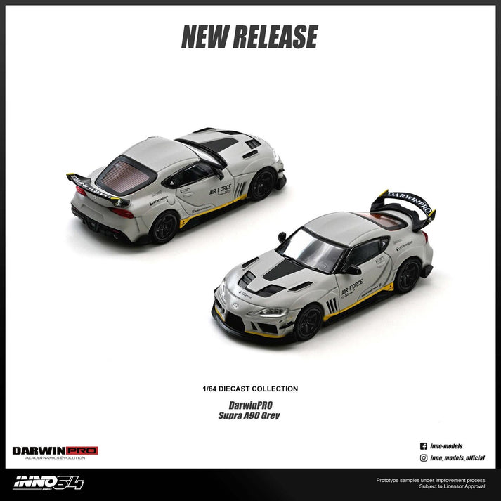 Inno64 TOYOTA SUPRA A90 "DarwinPRO" Matt Grey
