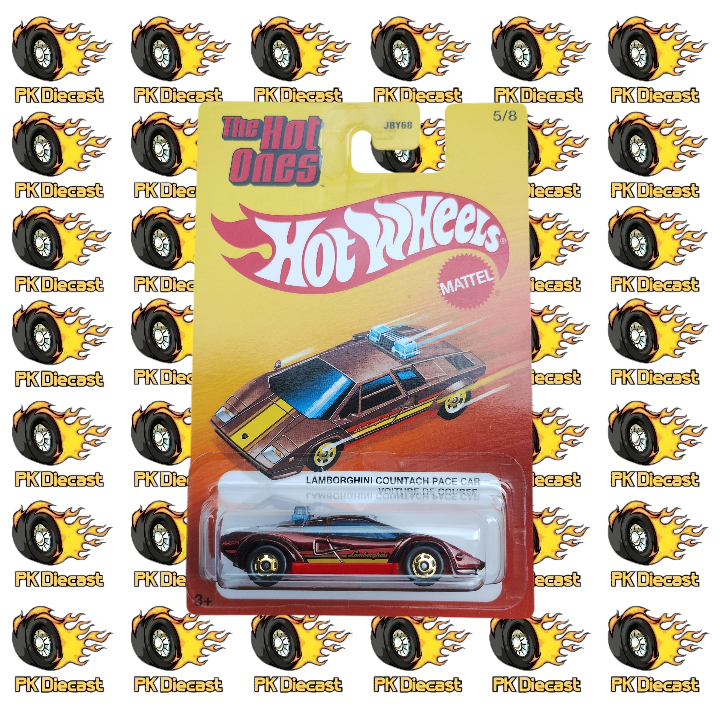 Hot Wheels 1:64 The Hot Ones - Lamborghini Countach Pace Car - Mix 2 - 2026