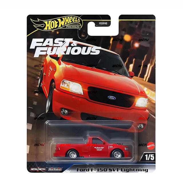 Hot Wheels 1:64 Fast & Furious Ford F-150 SVT Lightning Premium 1/5