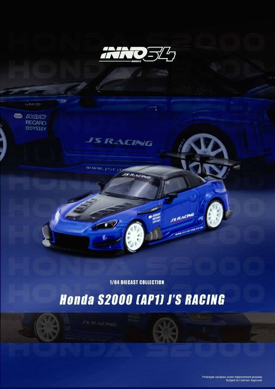 Inno64 Honda S2000 J'S RACING Blue