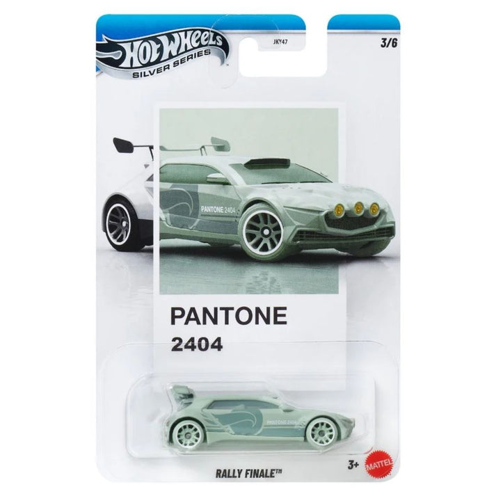 Hot Wheels 1:64 Pantone Mix 2 Rally Finale Silver Series 3/6
