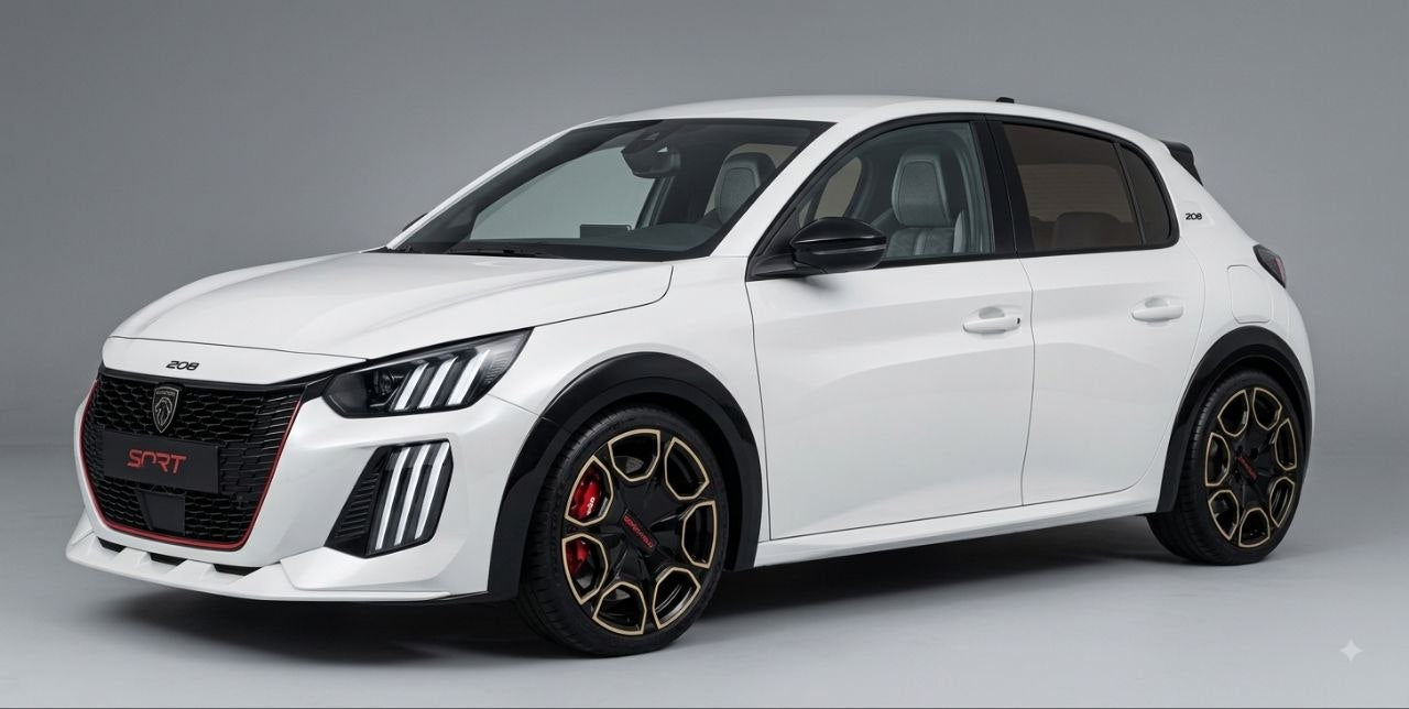 Ottomobile 1:18 2026 Peugeot E-208 GTI *Resin Series* White