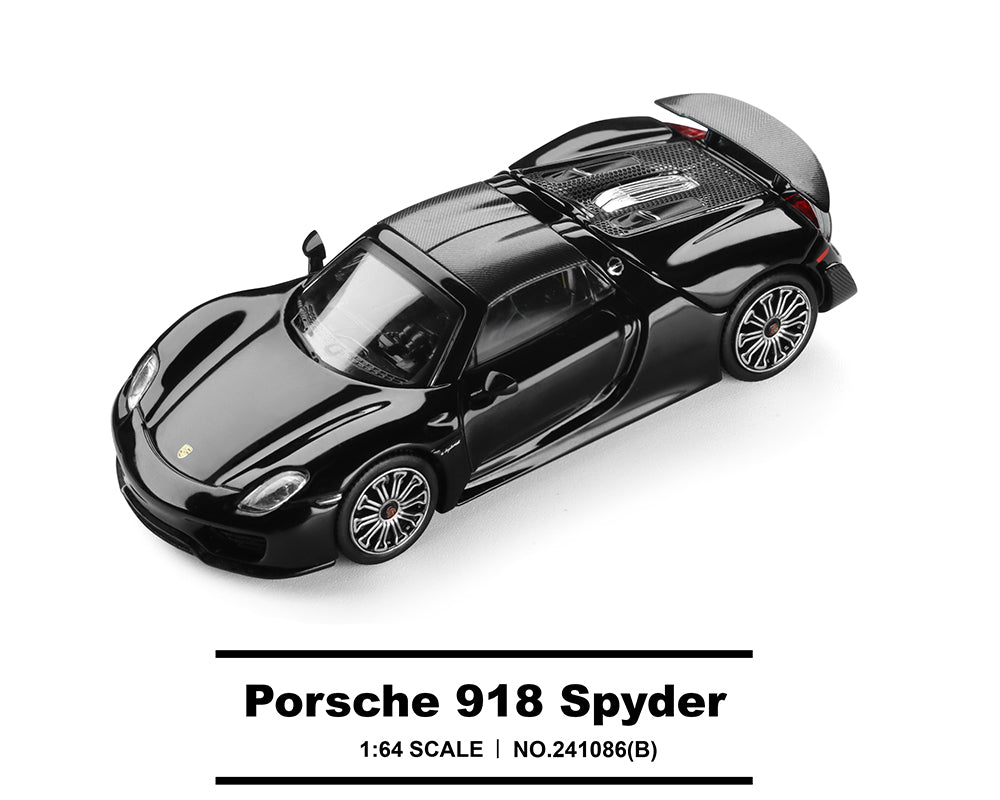 Trends Hobby 1:64 Porsche 918 Spyder Black