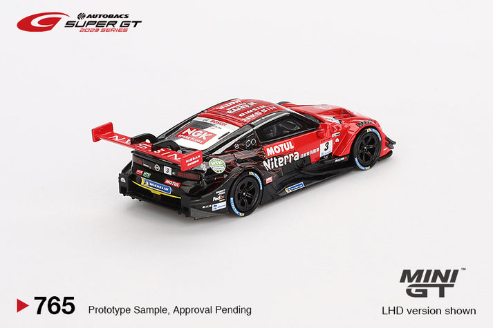 Mini GT 1:64 Nissan Z GT500 #3 "Niterra MOTUL Z" NDDP RACING 2023 SUPER GT SERIES in Blister Packaging (MGT00765-BL)