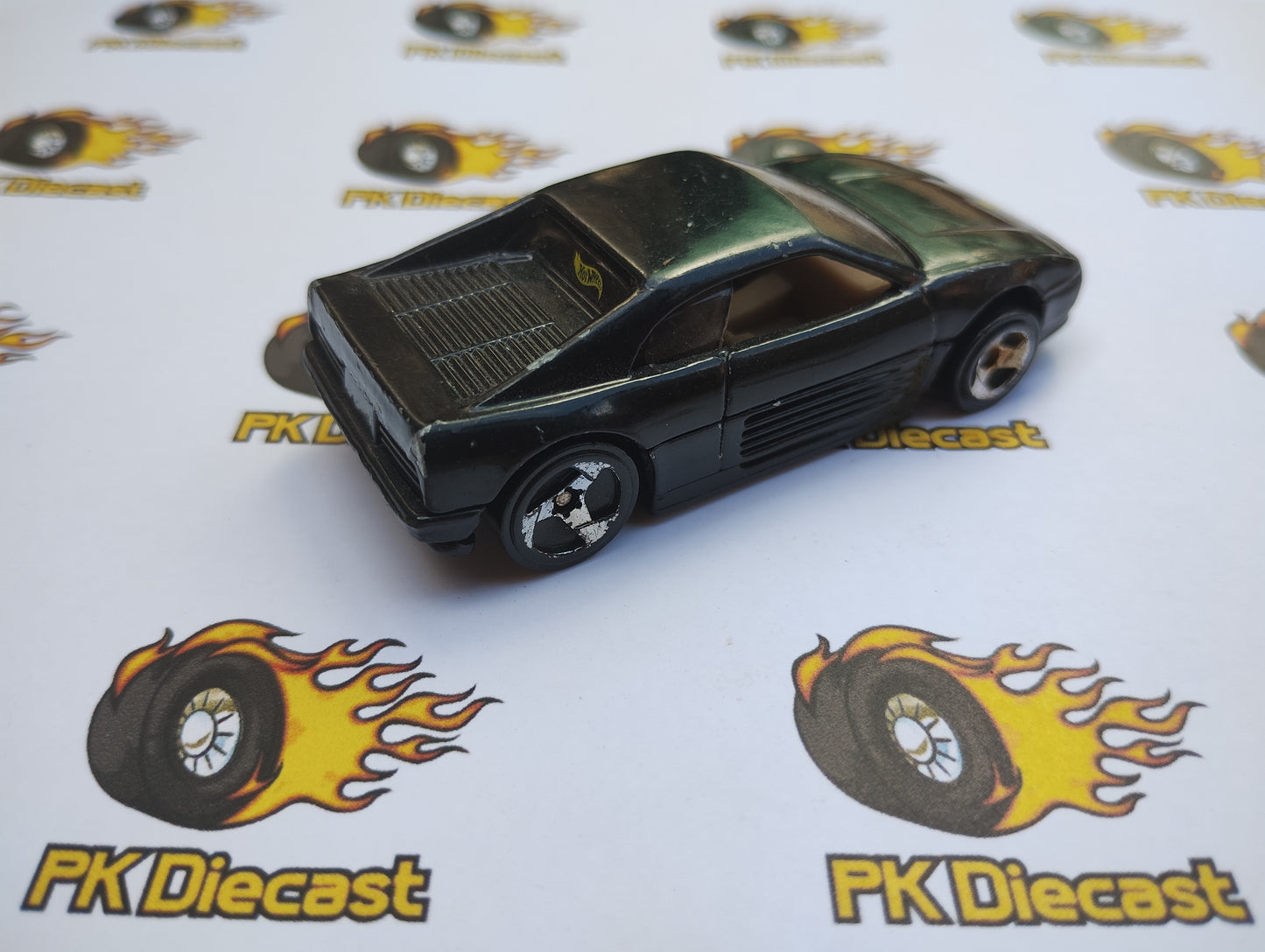 Hot Wheels 1995 Ferrari 348 Black Loose