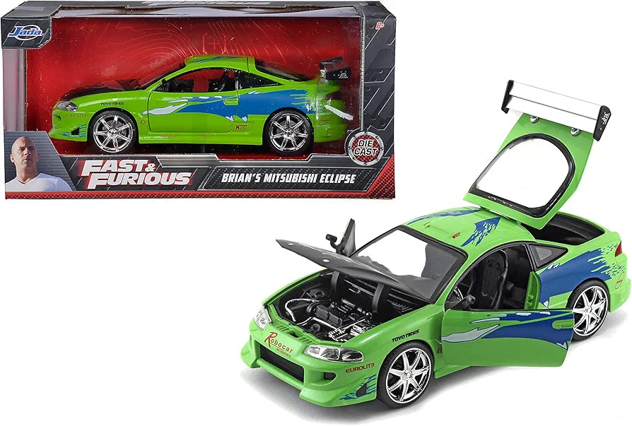 Jada Toys 1:24 Fast & Furious Brian's 1995 Mitsubishi Eclipse