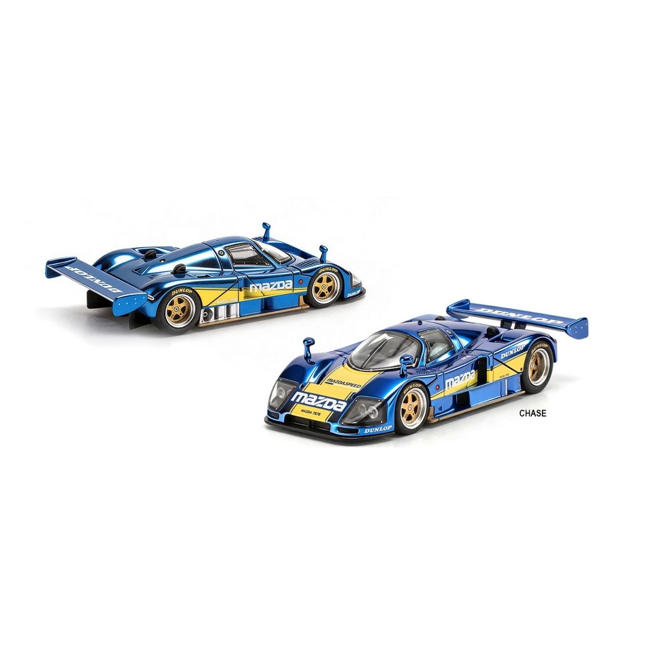 Pop Race 1:64 Mazda 787B Racing Blue/Yellow *Enigma Exclusive*