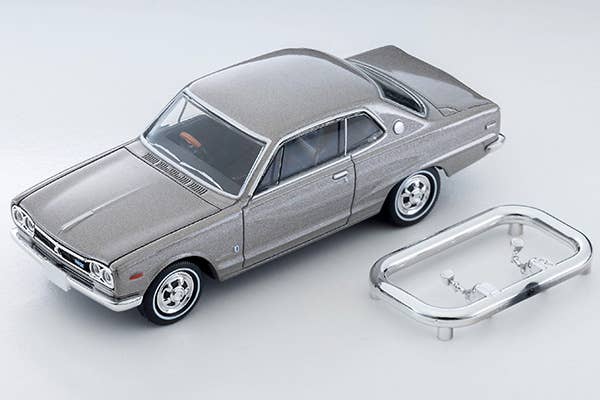 Tomica Limited Vintage 1:64 1971 Nissan Skyline Hardtop 2000GT Silver