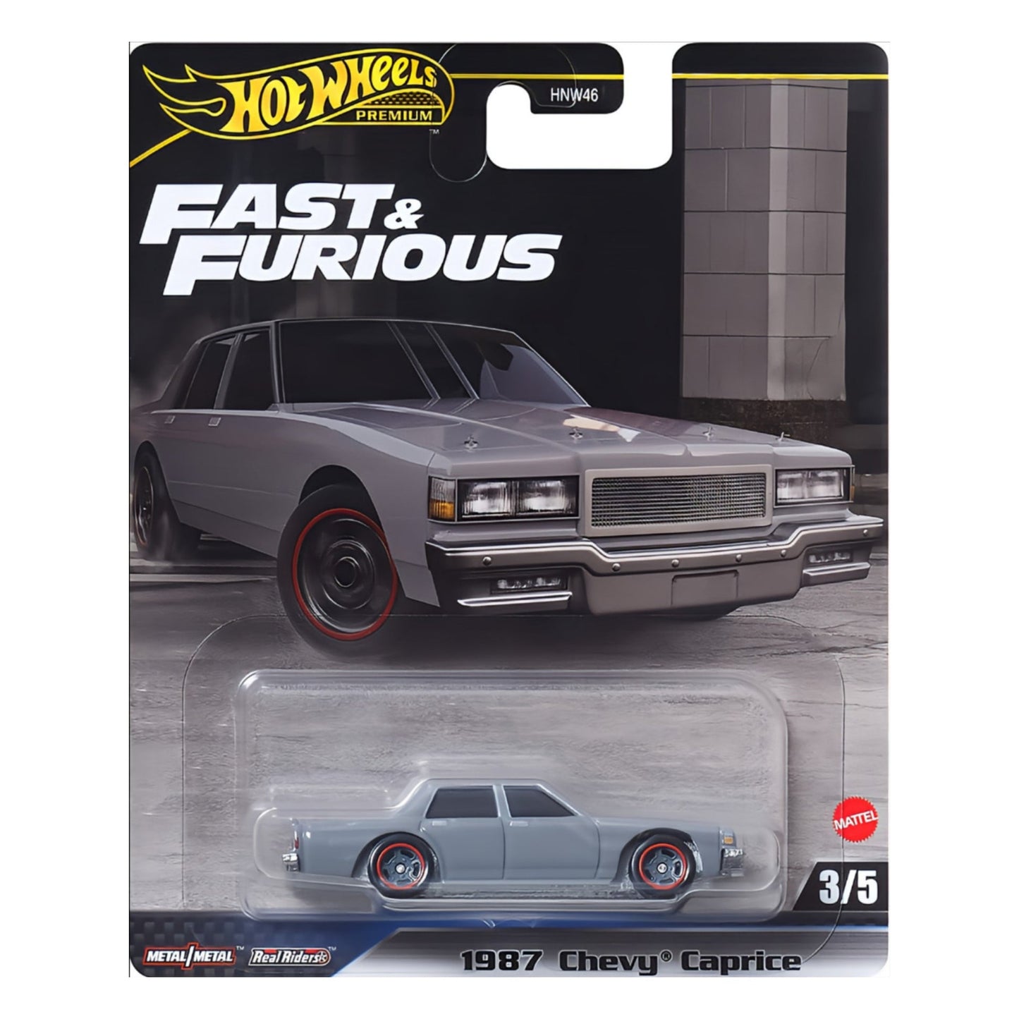 Hot Wheels 1:64 Fast & Furious 1987 Chevy Caprice Premium 2/5