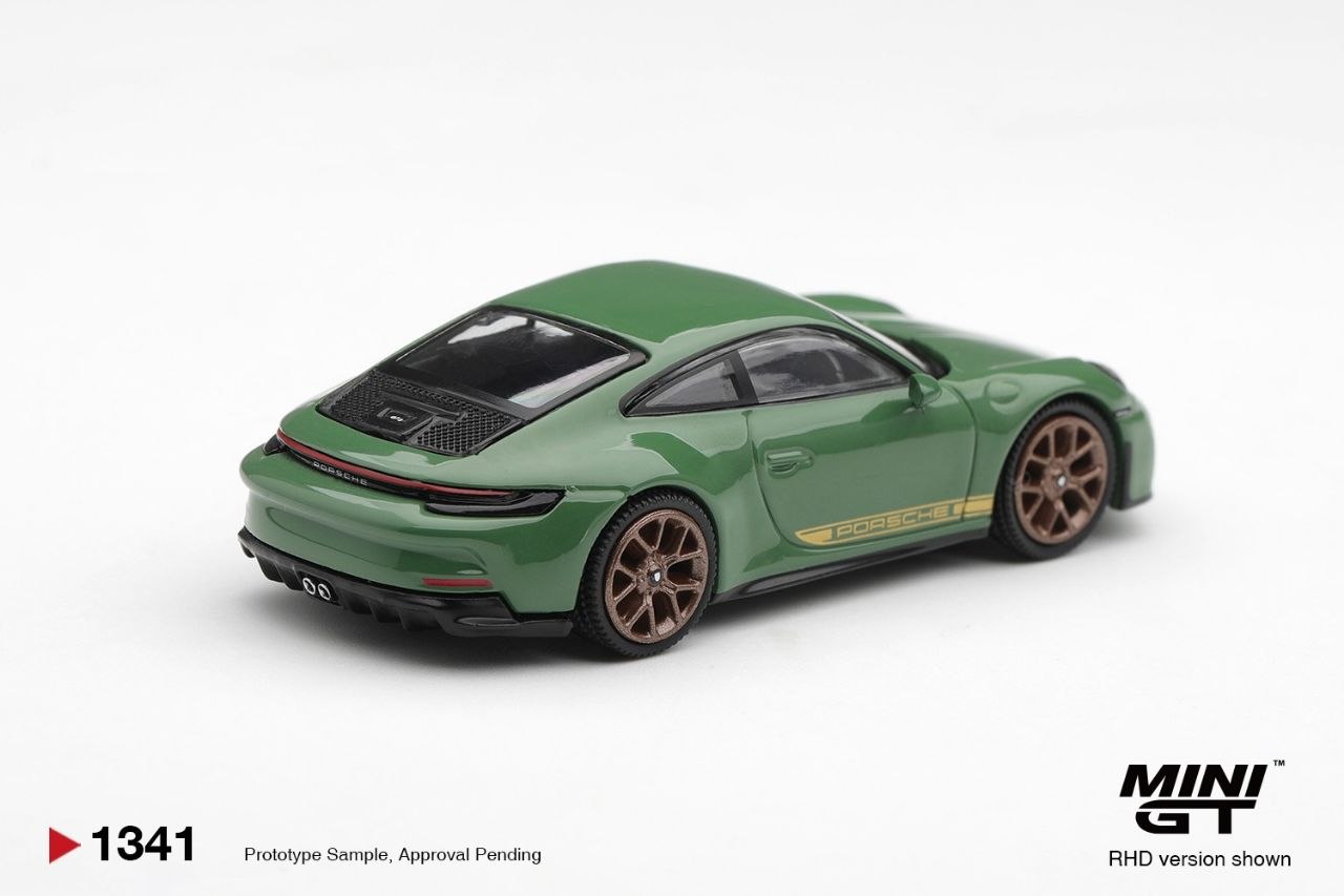 Mini GT 1:64 Porsche 911 (992) GT3 Touring Auratium Green #1341