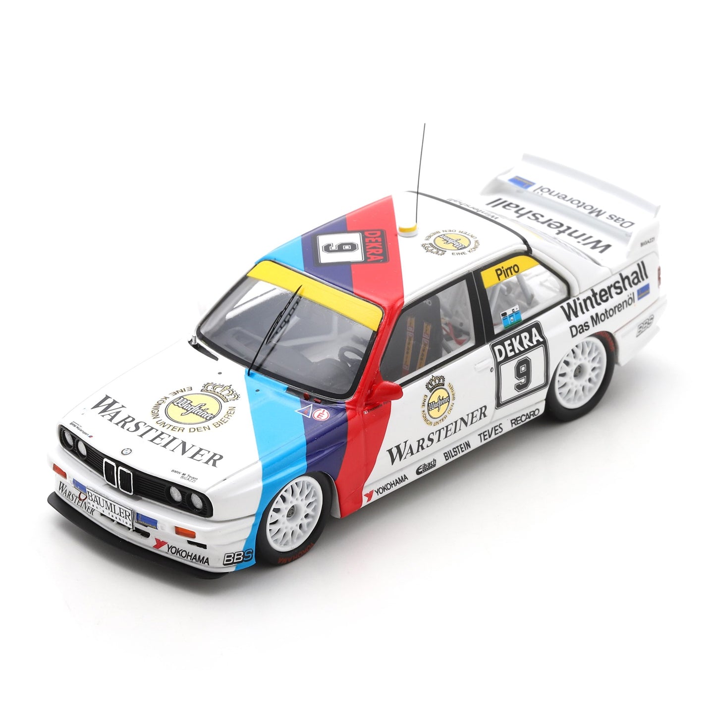 Spark 1:43 1992 BMW E30 M3 #9 Emanuele Pirro DTM
