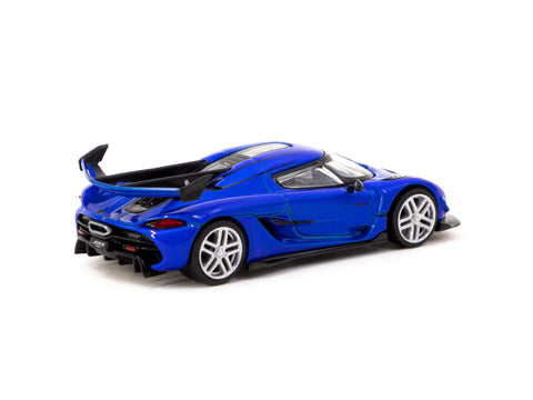 Tarmac Works 1:64 Koenigsegg Jesko Attack Blue Blister Packaging