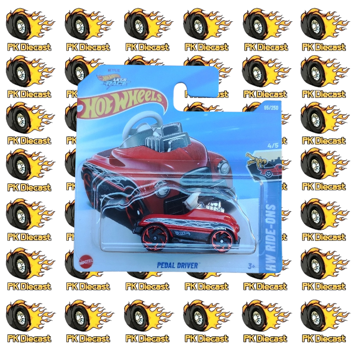 Hot Wheels 1:64 Mainline Pedal Driver 95/250 HW RIDE-ONS Short Card