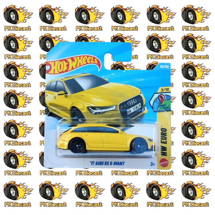 Hot Wheels 1:64 2026 '17 Audi RS6 Avant - HW Euro - 66/250 Short Card
