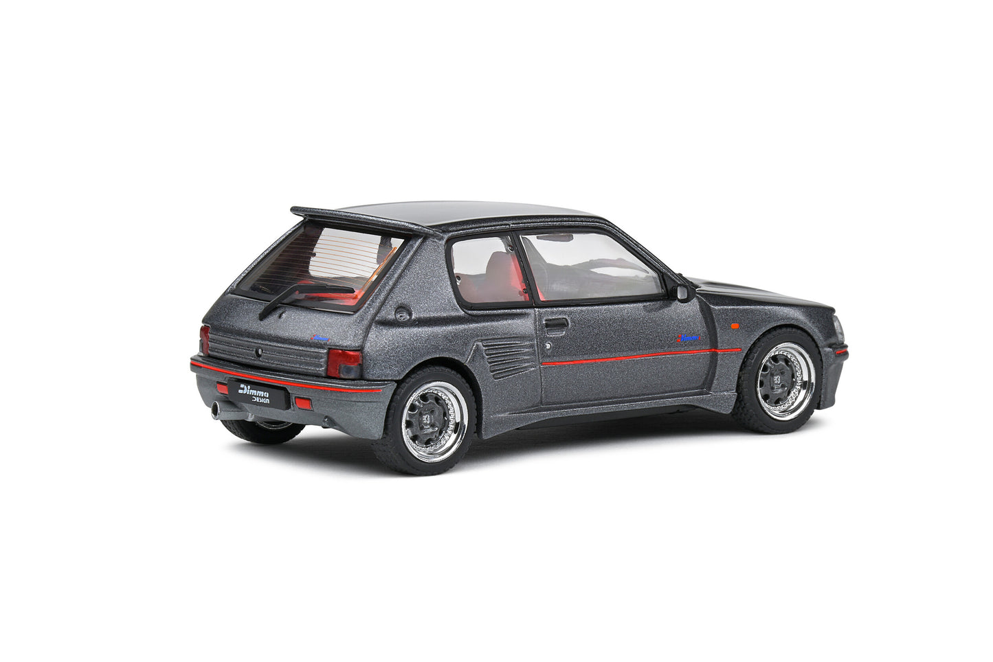 Solido 1:43 1989 Peugeot 205 DIMMA Grey