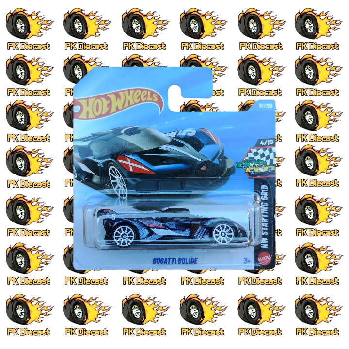 Hot Wheels 1:64 Mainline Bugatti Bolide 50/250 HW Starting Grid Short Card