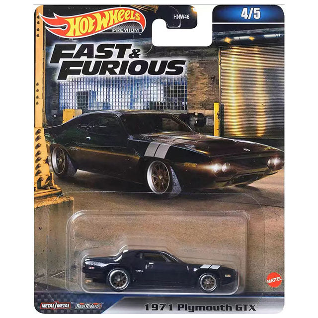 Hot Wheels 1:64 Fast & Furious 1971 Plymouth GTX Premium 4/5