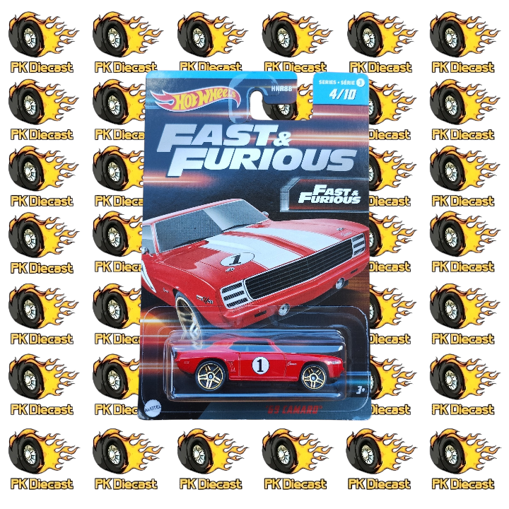 Hot Wheels 1:64 Fast & Furious Series 3 '69 Camaro 4/10